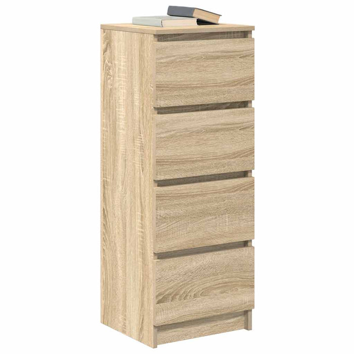 Bufetă Stejar Sonoma 37,5x35x99 cm Lemn prelucrat - WALTI WALTI
