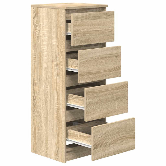 Bufetă Stejar Sonoma 37,5x35x99 cm Lemn prelucrat - WALTI WALTI