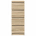 Bufetă Stejar Sonoma 37,5x35x99 cm Lemn prelucrat - WALTI WALTI