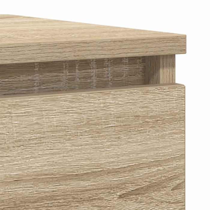 Bufetă Stejar Sonoma 37,5x35x99 cm Lemn prelucrat - WALTI WALTI