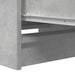Bufetă Gri Beton 37,5x35x99 cm Lemn prelucrat - WALTI WALTI