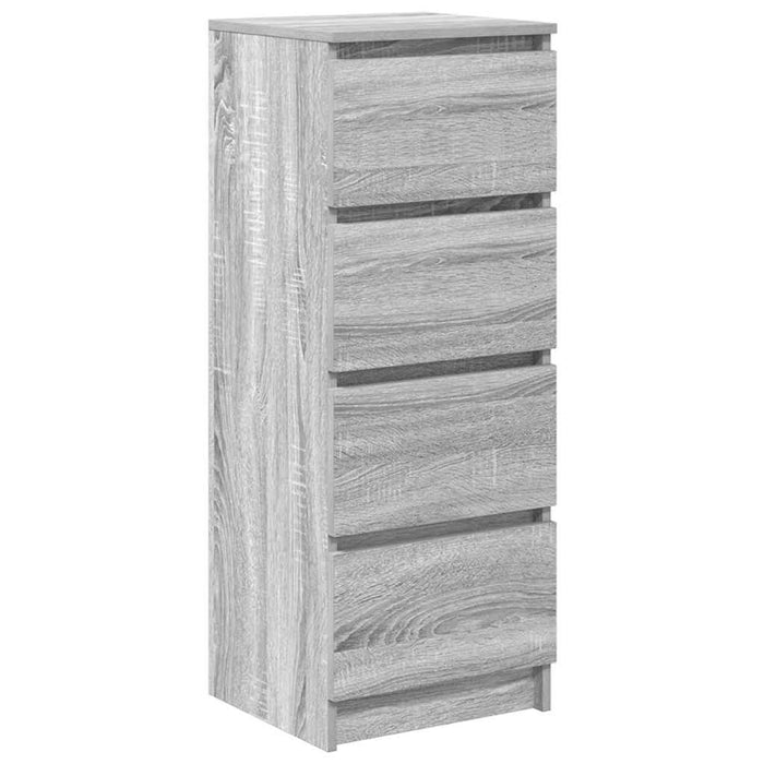 Bufetă gri Sonoma 37,5x35x99 cm Lemn prelucrat - WALTI WALTI