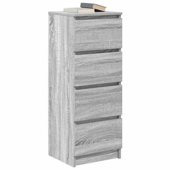 Bufetă gri Sonoma 37,5x35x99 cm Lemn prelucrat - WALTI WALTI