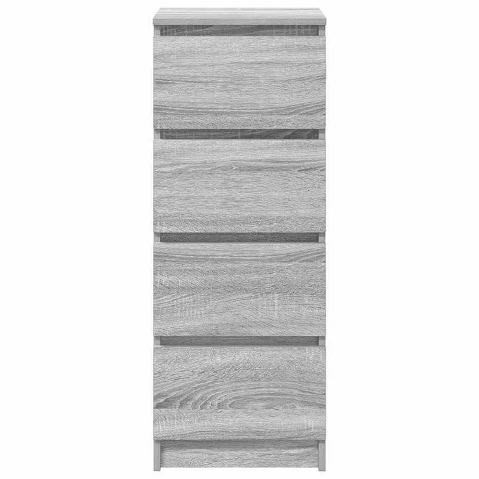 Bufetă gri Sonoma 37,5x35x99 cm Lemn prelucrat - WALTI WALTI