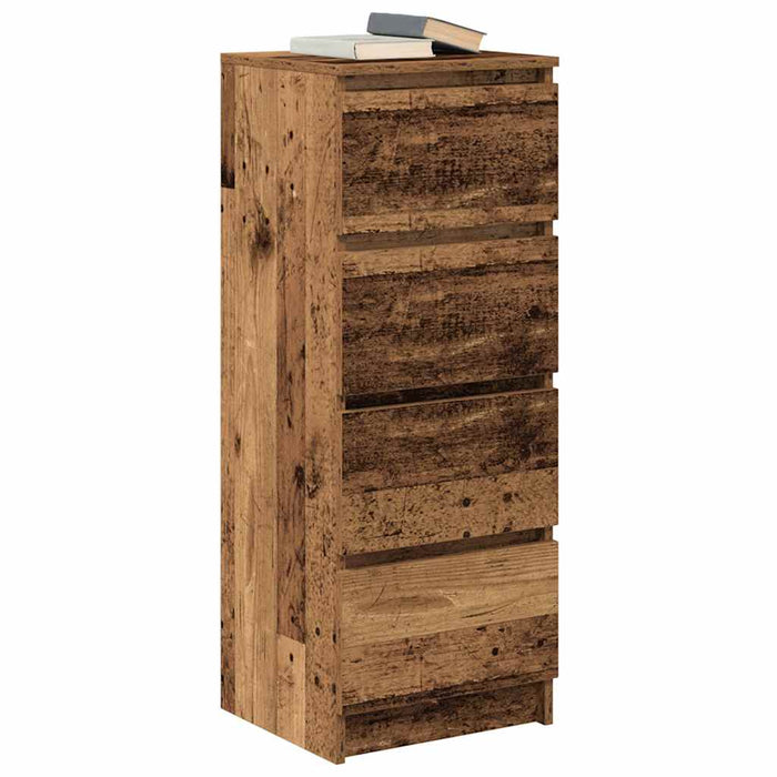 Bufetă Lemn vechi 37,5x35x99 cm Lemn prelucrat - WALTI WALTI