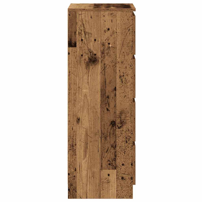 Bufetă Lemn vechi 37,5x35x99 cm Lemn prelucrat - WALTI WALTI