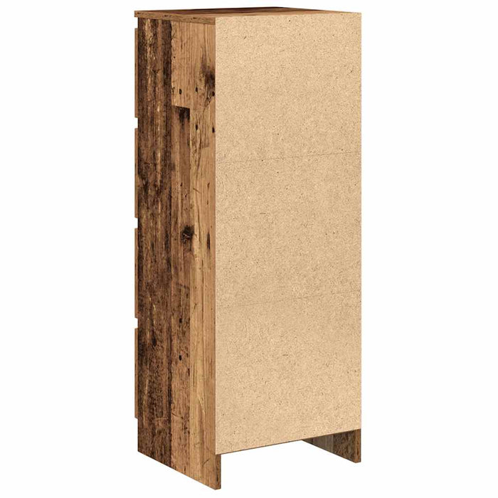 Bufetă Lemn vechi 37,5x35x99 cm Lemn prelucrat - WALTI WALTI