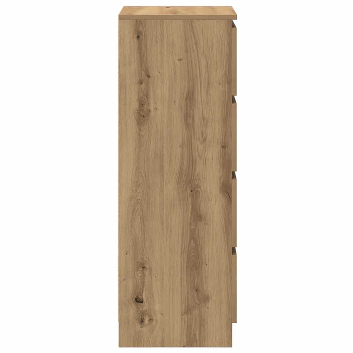 Bufetă Stejar Artisan 37,5x35x99 cm Lemn prelucrat - WALTI WALTI