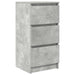 Bufetă Gri Beton 37,5x35x76 cm Lemn prelucrat - WALTI WALTI
