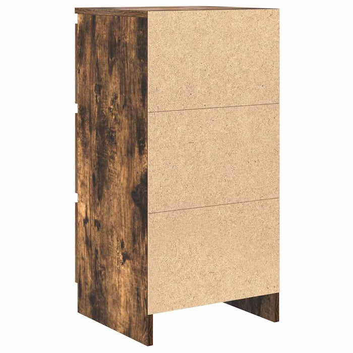 Bufetă Stejar afumat 37,5x35x76 cm Lemn prelucrat - WALTI WALTI
