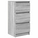 Bufetă gri Sonoma 37,5x35x76 cm Lemn prelucrat - WALTI WALTI