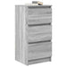Bufetă gri Sonoma 37,5x35x76 cm Lemn prelucrat - WALTI WALTI