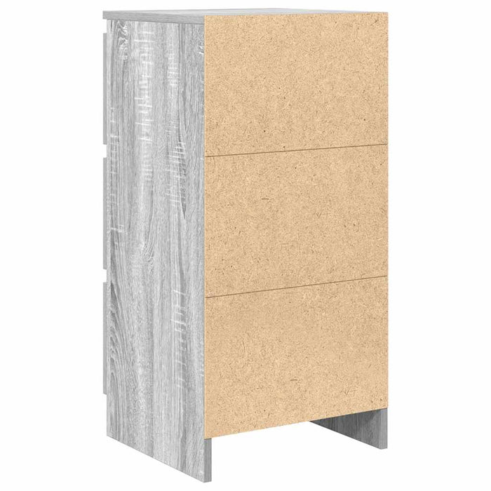 Bufetă gri Sonoma 37,5x35x76 cm Lemn prelucrat - WALTI WALTI