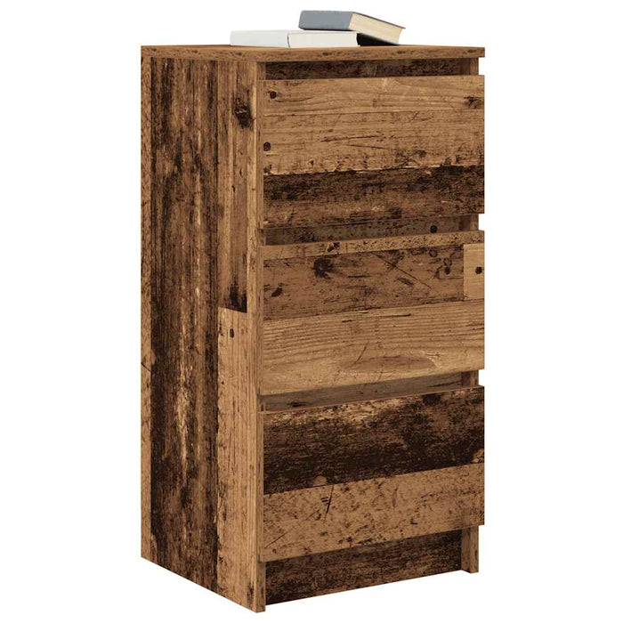 Bufetă din lemn vechi 37,5x35x76 cm din lemn prelucrat - WALTI WALTI
