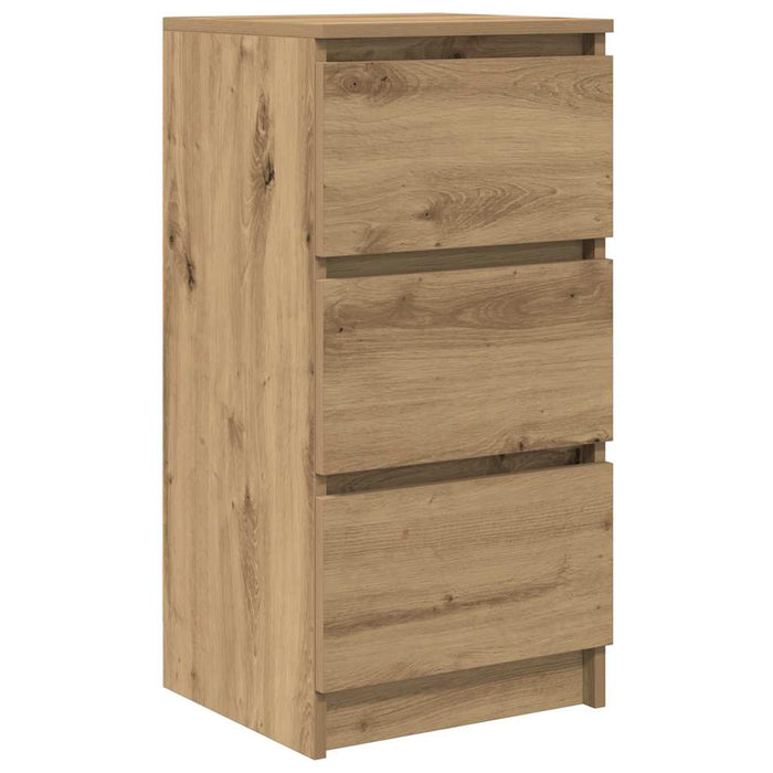Bufetă Stejar Artisan 37,5x35x76 cm Lemn prelucrat - WALTI WALTI