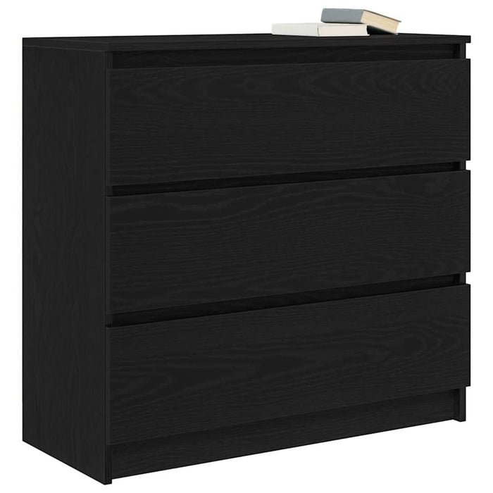 Bufetă Stejar negru 80x35x76 cm Lemn prelucrat - WALTI WALTI