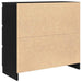 Bufetă Stejar negru 80x35x76 cm Lemn prelucrat - WALTI WALTI
