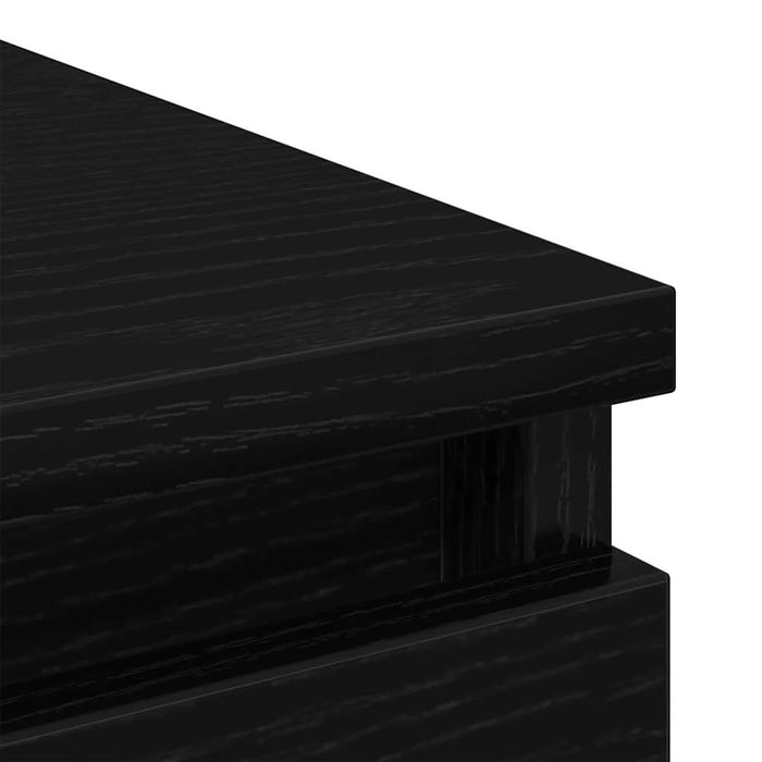 Bufetă Stejar negru 80x35x76 cm Lemn prelucrat - WALTI WALTI