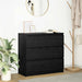 Bufetă Stejar negru 80x35x76 cm Lemn prelucrat - WALTI WALTI