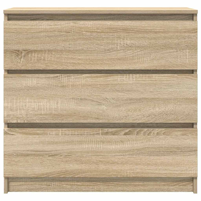 Bufetă Stejar Sonoma 80x35x76 cm Lemn prelucrat - WALTI WALTI