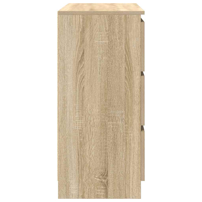 Bufetă Stejar Sonoma 80x35x76 cm Lemn prelucrat - WALTI WALTI