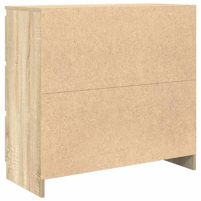 Bufetă Stejar Sonoma 80x35x76 cm Lemn prelucrat - WALTI WALTI