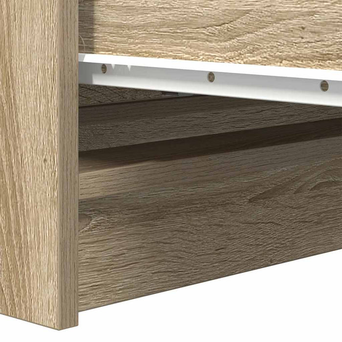 Bufetă Stejar Sonoma 80x35x76 cm Lemn prelucrat - WALTI WALTI