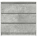 Bufetă Gri Beton 80x35x76 cm Lemn prelucrat - WALTI WALTI