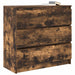 Bufetă Stejar afumat 80x35x76 cm Lemn prelucrat - WALTI WALTI