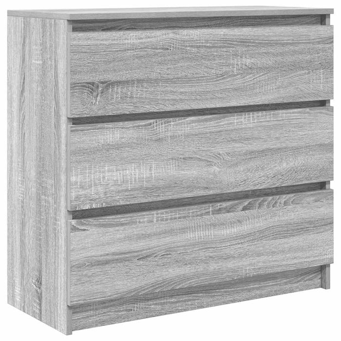Bufetă gri Sonoma 80x35x76 cm Lemn prelucrat - WALTI WALTI