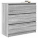 Bufetă gri Sonoma 80x35x76 cm Lemn prelucrat - WALTI WALTI