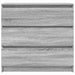 Bufetă gri Sonoma 80x35x76 cm Lemn prelucrat - WALTI WALTI