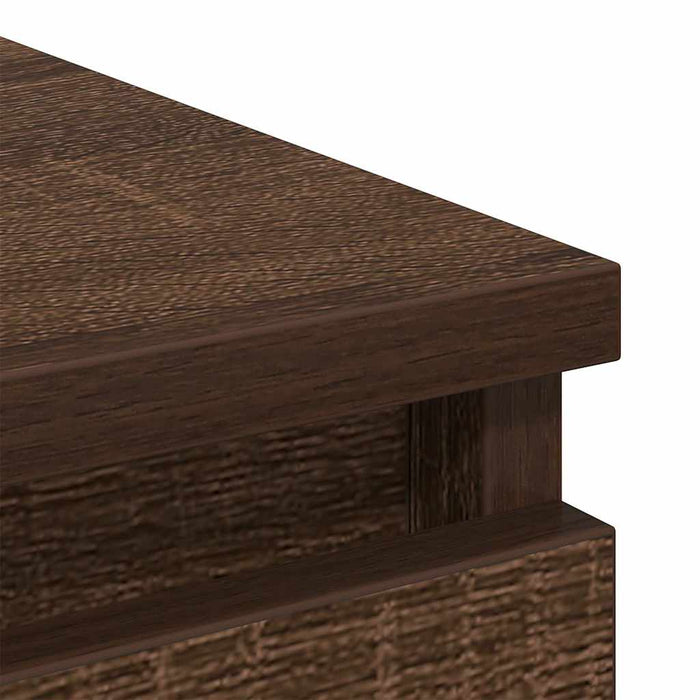Bufetă Stejar maro 80x35x76 cm Lemn prelucrat WALTI