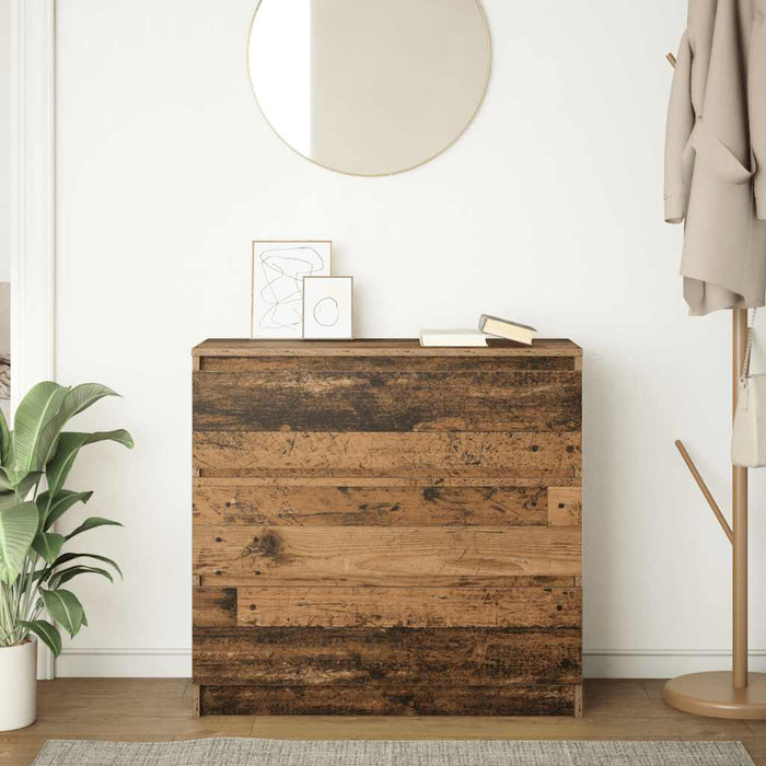 Bufetă din lemn vechi 80x35x76 cm din lemn prelucrat - WALTI WALTI