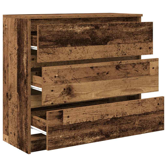 Bufetă din lemn vechi 80x35x76 cm din lemn prelucrat - WALTI WALTI