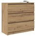 Bufetă Stejar Artisan 80x35x76 cm Lemn prelucrat - WALTI WALTI