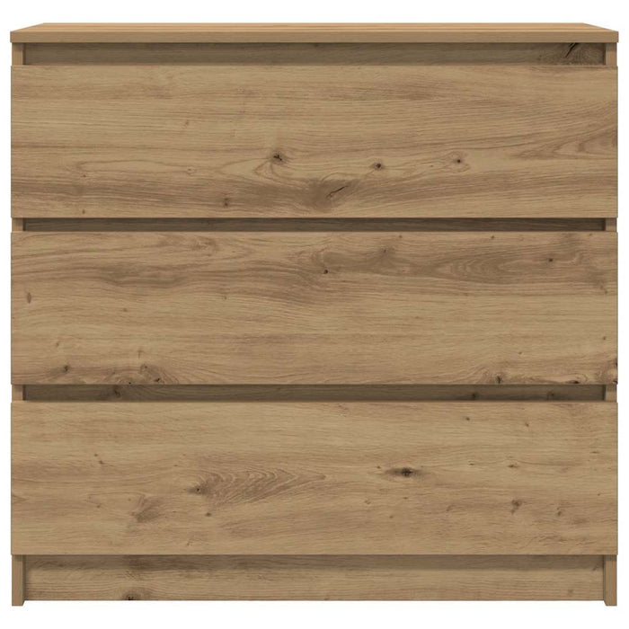 Bufetă Stejar Artisan 80x35x76 cm Lemn prelucrat - WALTI WALTI