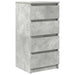 Bufetă Gri Beton 37,5x35x76 cm Lemn prelucrat - WALTI WALTI