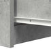 Bufetă Gri Beton 37,5x35x76 cm Lemn prelucrat - WALTI WALTI