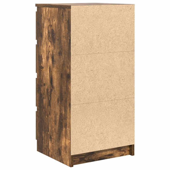 Bufetă Stejar afumat 37,5x35x76 cm Lemn prelucrat - WALTI WALTI
