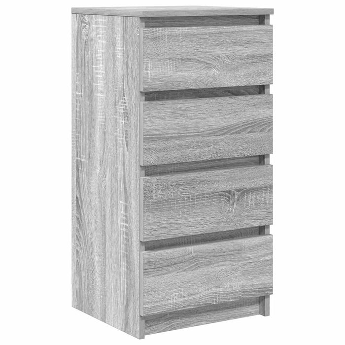 Bufetă gri Sonoma 37,5x35x76 cm Lemn prelucrat - WALTI WALTI