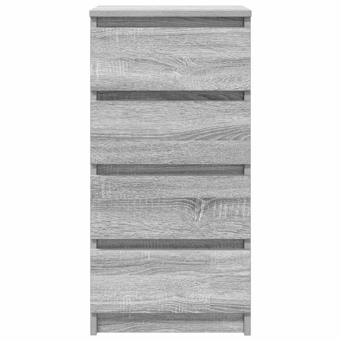 Bufetă gri Sonoma 37,5x35x76 cm Lemn prelucrat - WALTI WALTI