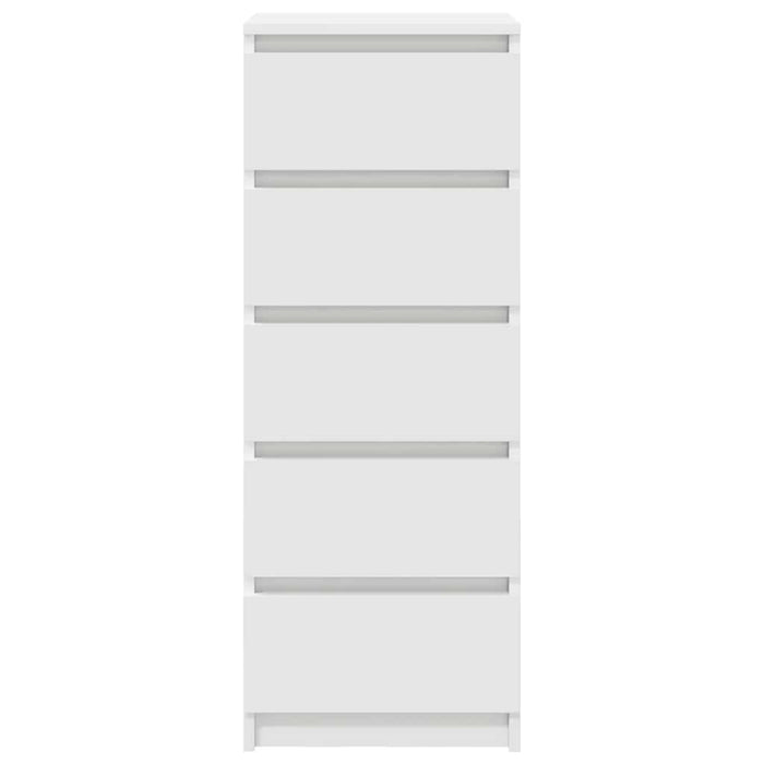 Bufetă cu sertare Alb 37,5x35x99 cm Lemn prelucrat - WALTI WALTI