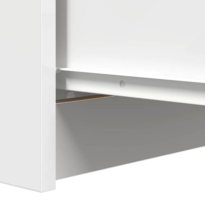 Bufetă cu sertare Alb 37,5x35x99 cm Lemn prelucrat - WALTI WALTI