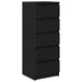Bufetă cu sertare Stejar negru 37,5x35x99 cm Lemn prelucrat - WALTI WALTI