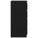 Bufetă cu sertare Stejar negru 37,5x35x99 cm Lemn prelucrat - WALTI WALTI