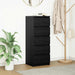 Bufetă cu sertare Stejar negru 37,5x35x99 cm Lemn prelucrat - WALTI WALTI