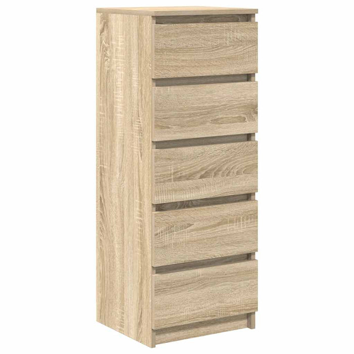 Bufetă cu sertare Stejar Sonoma 37,5x35x99 cm Lemn prelucrat - WALTI WALTI