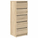 Bufetă cu sertare Stejar Sonoma 37,5x35x99 cm Lemn prelucrat - WALTI WALTI