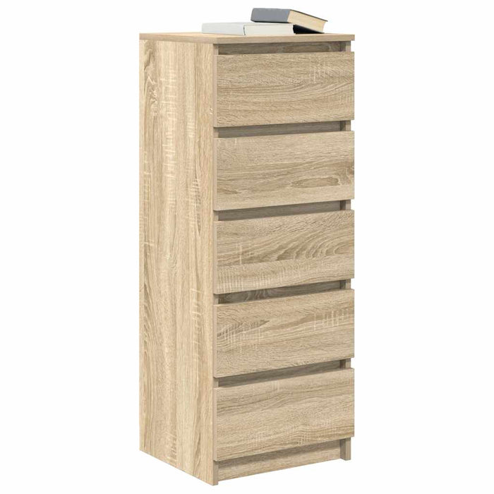 Bufetă cu sertare Stejar Sonoma 37,5x35x99 cm Lemn prelucrat - WALTI WALTI